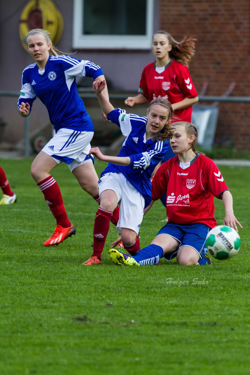 Bild 157 - B-Juniorinnen Holstein Kiel - FF USV Jena : Ergebnis: 3:1